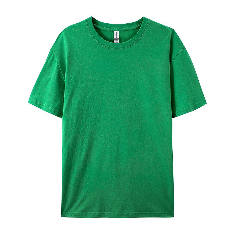 Miniatura: Camiseta Unissex 100% Algodão – Manga Curta Casual e Respirável