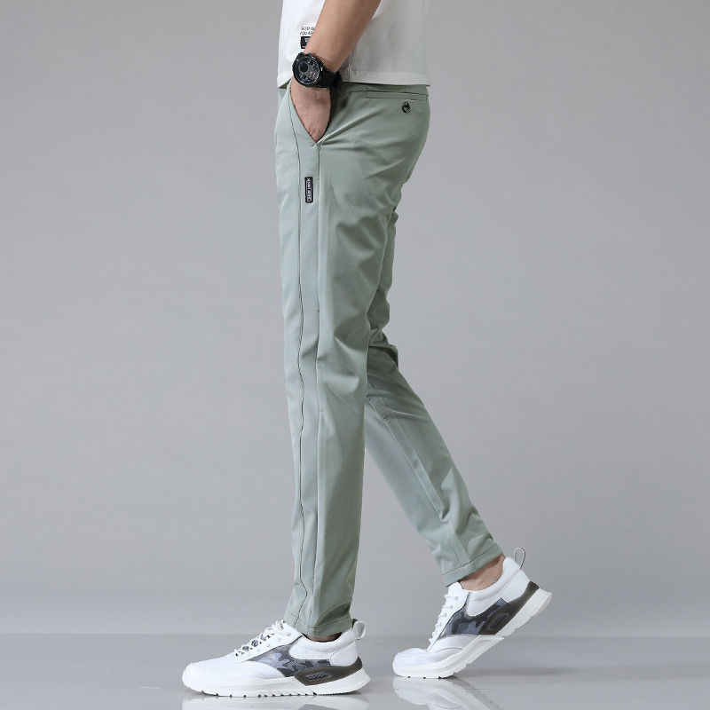 Miniatura: Calça Masculina Slim Fit Stretch Casual Social Leve e Respirável