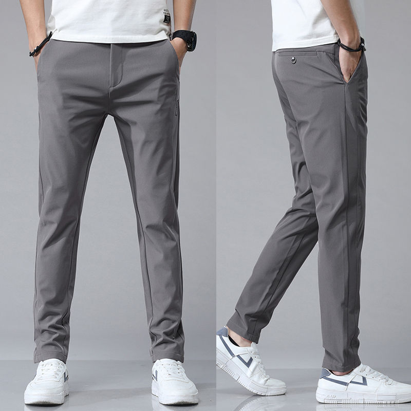 Miniatura: Calça Masculina Slim Fit Stretch Casual Social Leve e Respirável