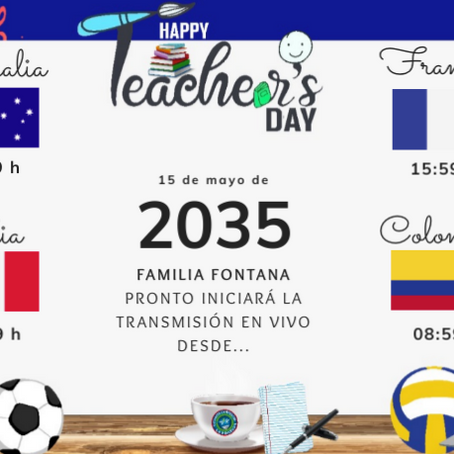 IZADA DE BANDERA: DOCENTES GCF Y EL RESPETO