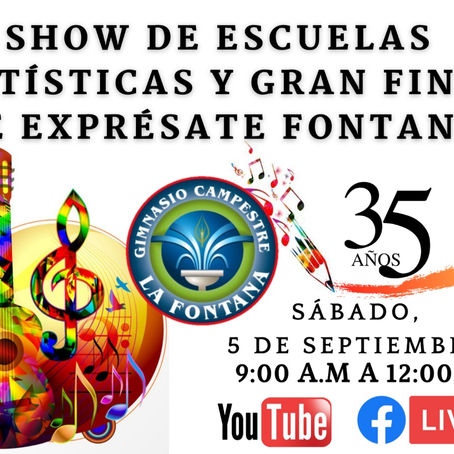 ARTE EN LA FONTANA, NO TE PIERDAS ESTA GRAN MUESTRA DE TALENTO DE NUESTROS ESTUDIANTES
