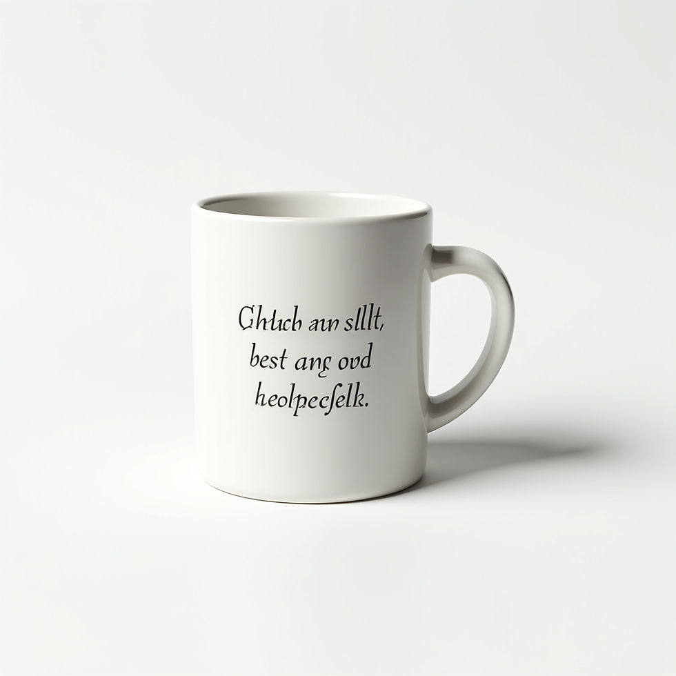Scripture Coffee Cup