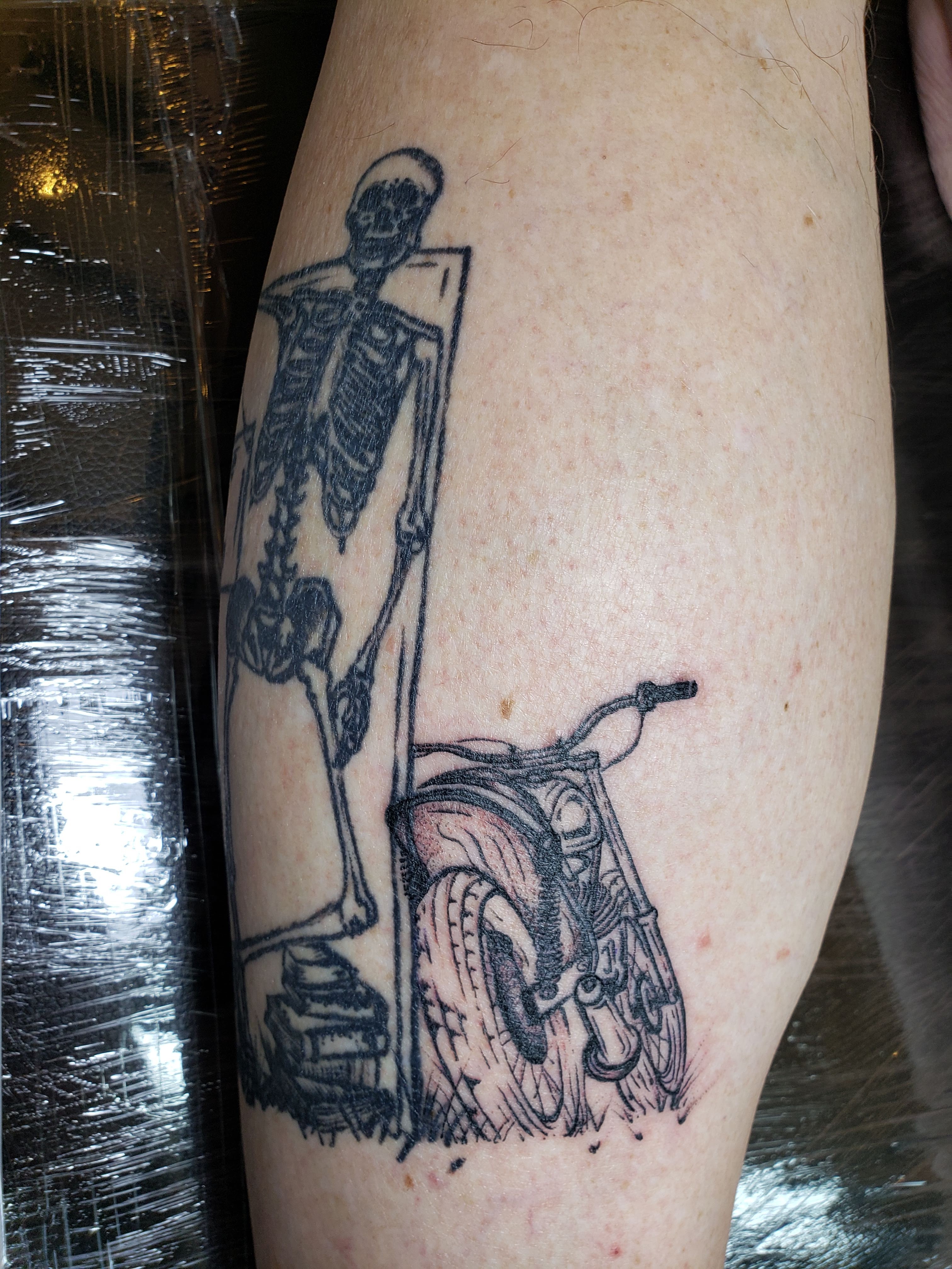 Motorbike Tattoo