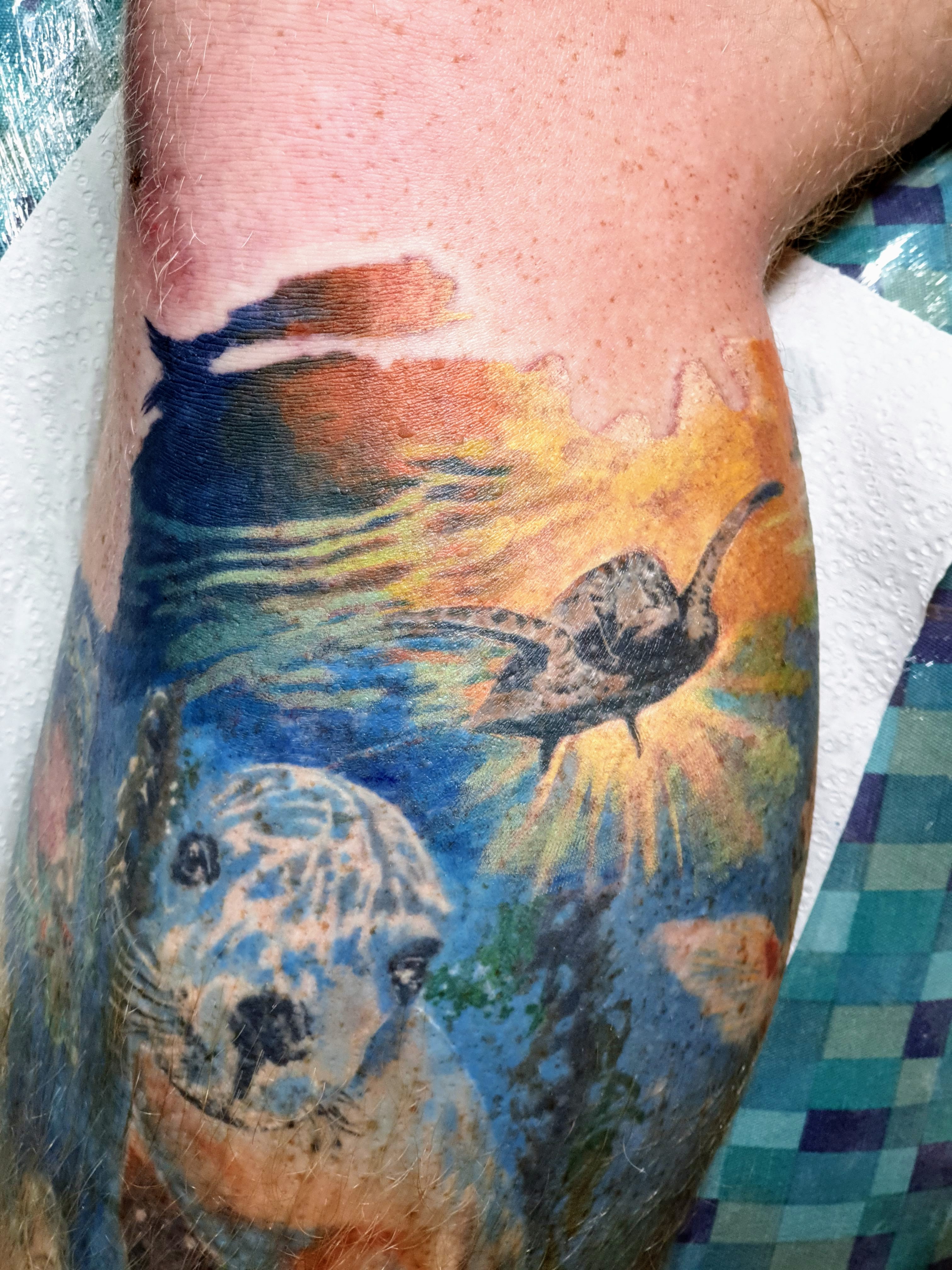 Sea Turtle tattoo