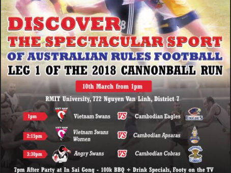 Ninja Ink Tattoo Studio support Vietnam Swans!