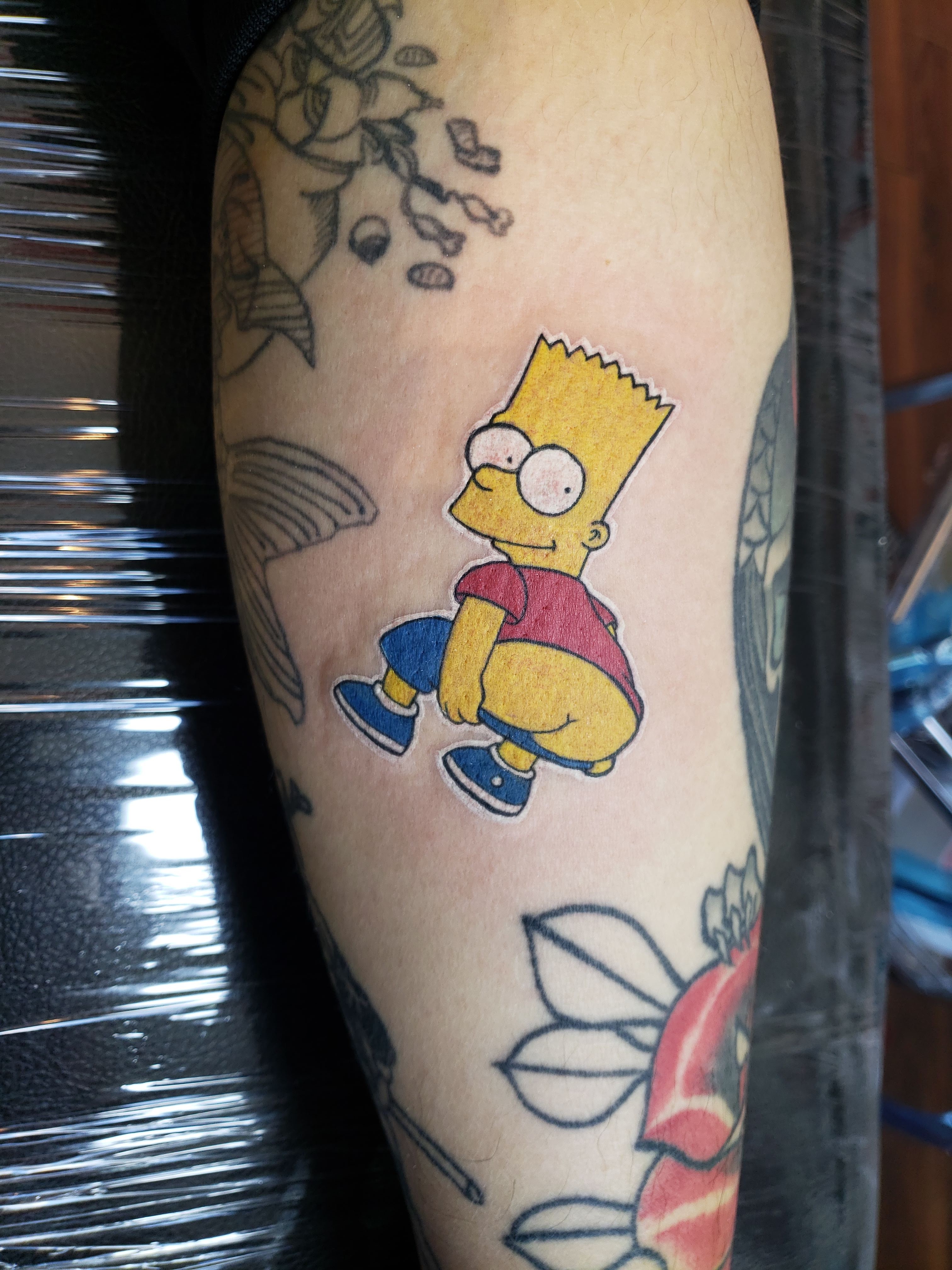 Bart Simpson Tattoo