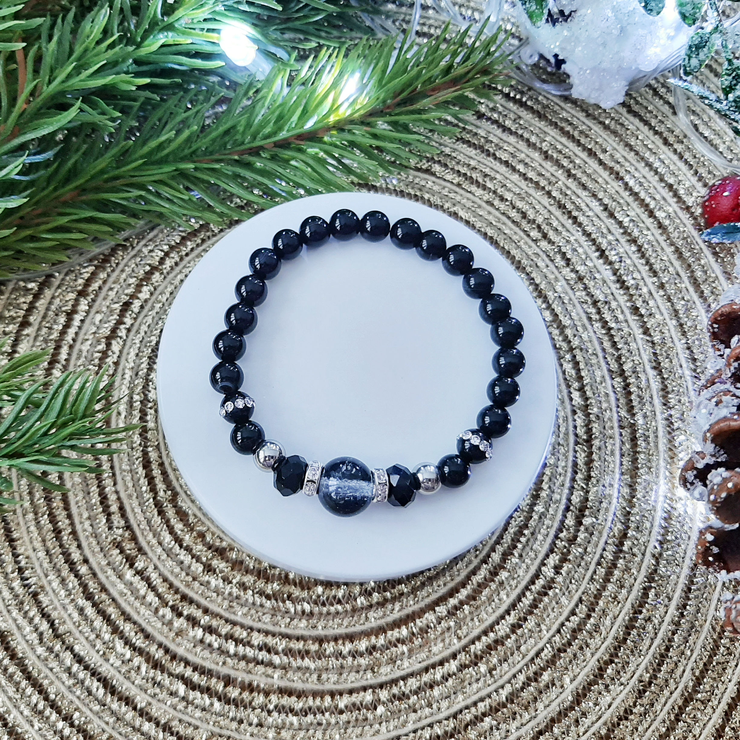 Bracelet La perle noire