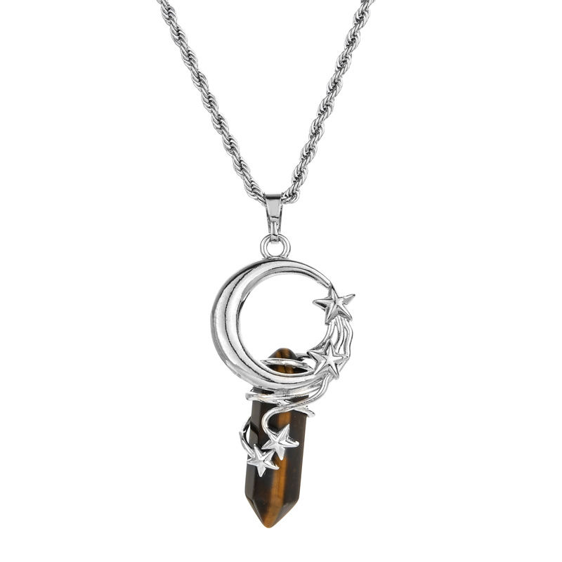 Miniature : Collier lune étoiler 4 variétées