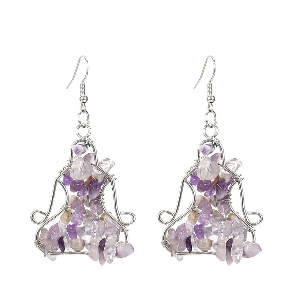 Miniature : Boucle Zen Pierre Minérale 6 variétées
