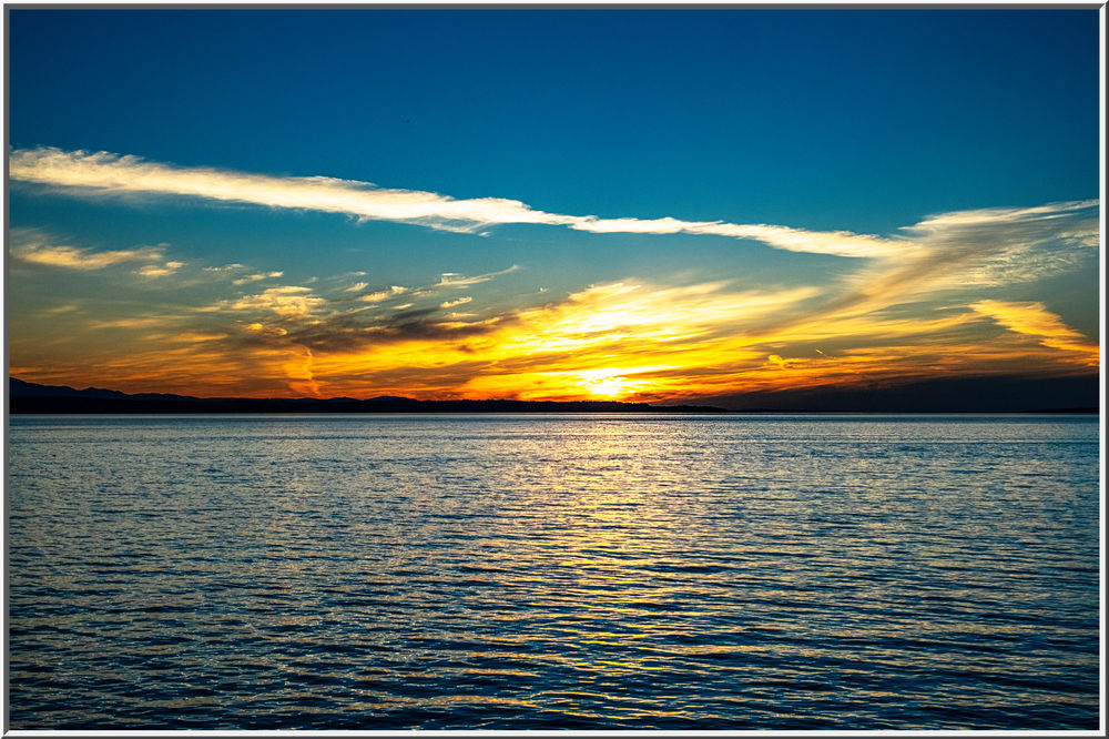 Sunset 20 June 2021.