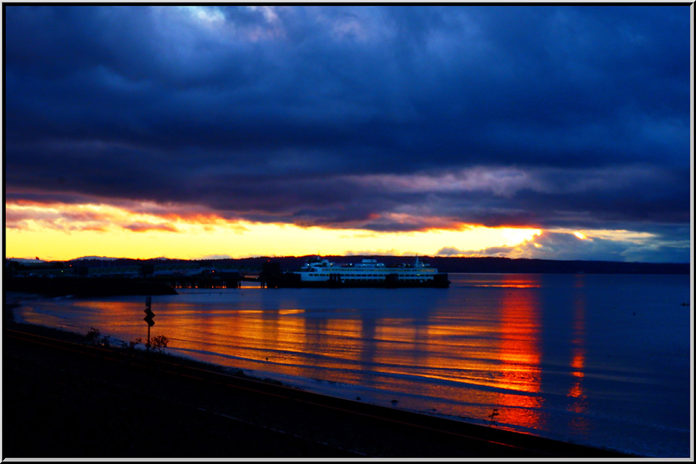 Sunset 6 February, 2021.