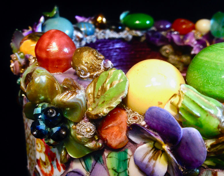 Opening - fine art mosaic by Emma Cavell