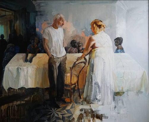 Aurelijus Kovaliovas oil painting