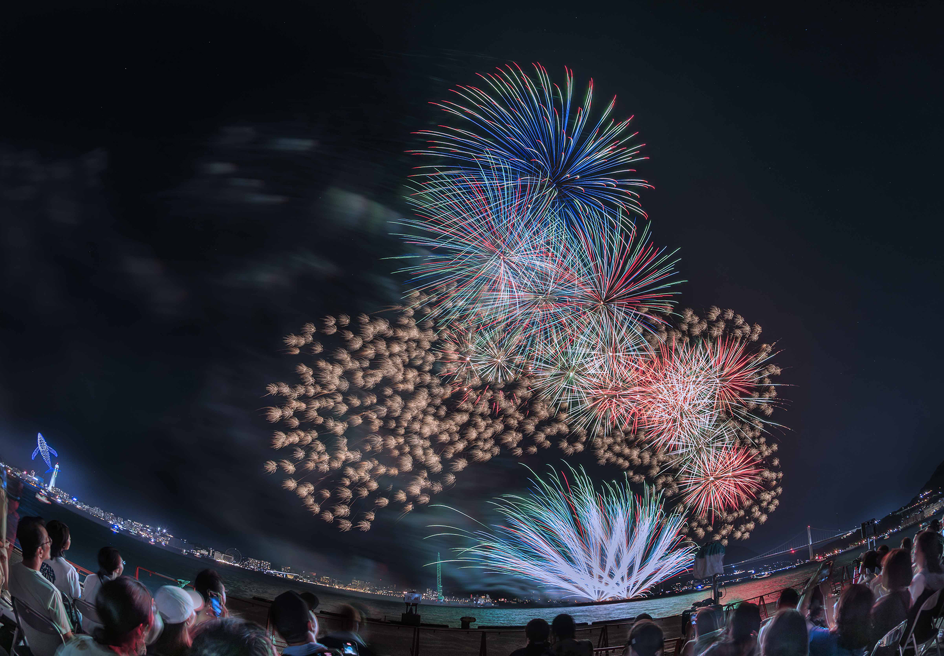 関門海峡花火大会 福岡県〉関門海峡花火大会 2025年8月13日（水） - ながさきプレス