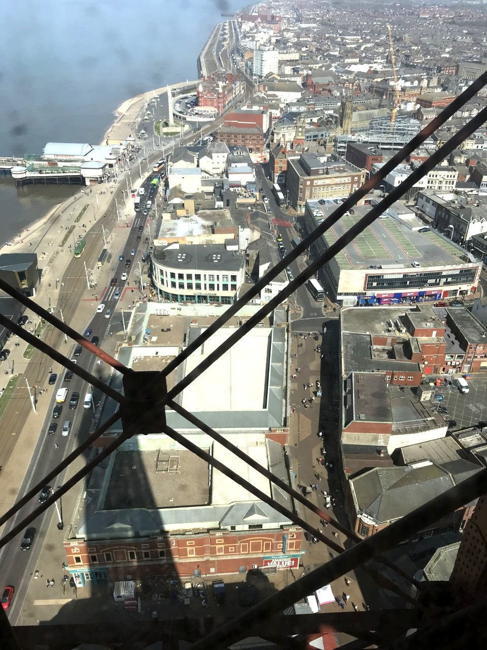 view from Blackpool tower