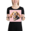 Thumbnail: Poster. Tsivlou the dog portrait on pink background.