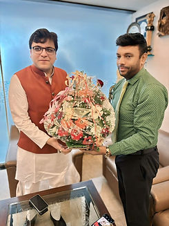 with nitin aggarwal mla hardoi 