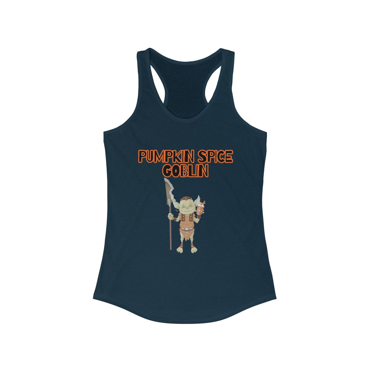 Pumpkin Spice Women's Ideal Racerback Tank