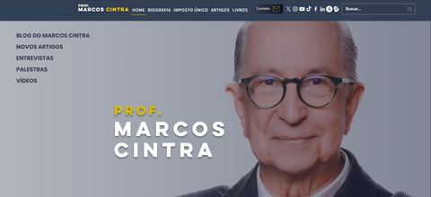 Website - Prof. Marcos Cintra