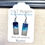 Thumbnail: Destin Beach Sand Shoreline Rectangle Dangle Earrings