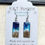Thumbnail: Edisto Beach Sand Shoreline Rectangle Dangle Earrings