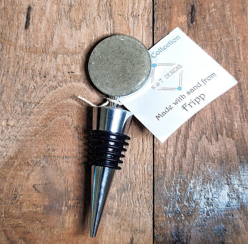 Fripp Island Beach Sand Wine Bottle Stopper | Mysite