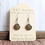 Thumbnail: Virginia Beach Sand Dangle Earrings