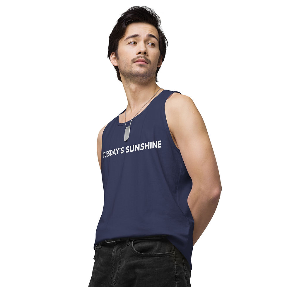 Thumbnail: "TUESDAY'S SUNSHINE" Men’s Premium Tank Top