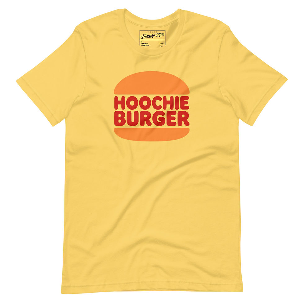 Thumbnail: "Hoochie Burger" Unisex T-Shirt