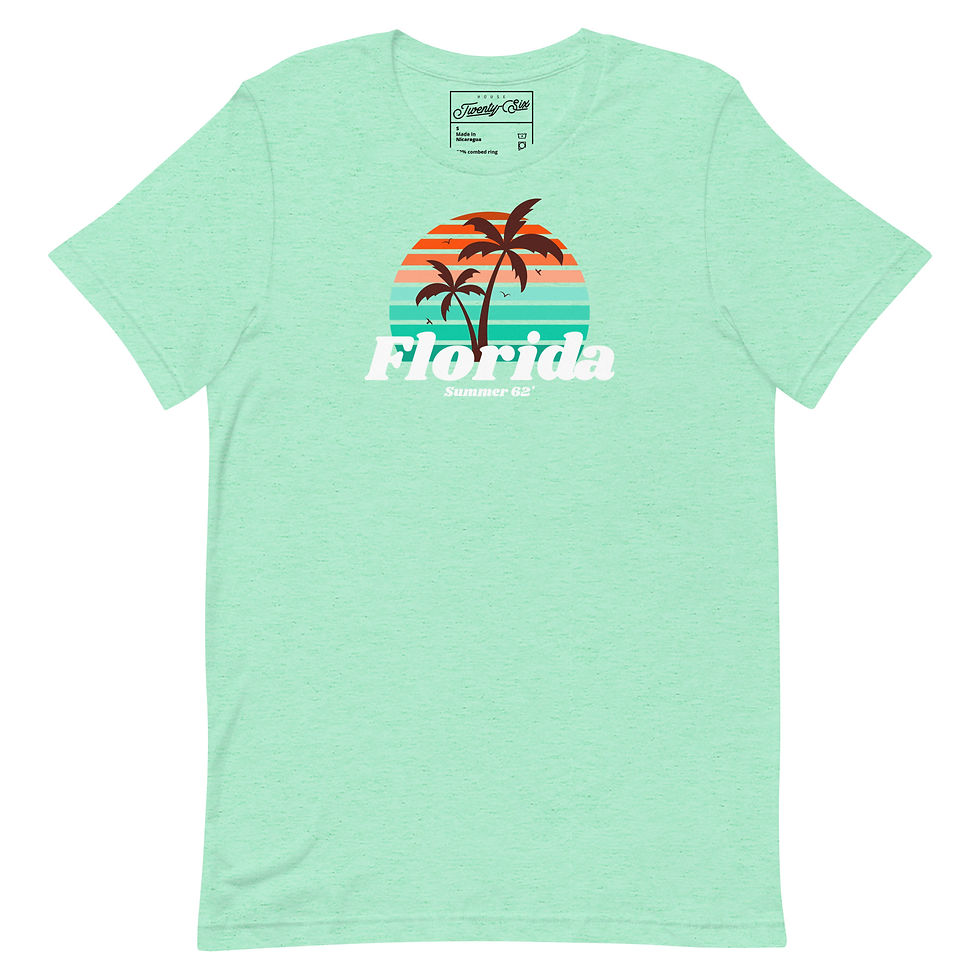 Thumbnail: "Florida Summer 62" Unisex T-Shirt