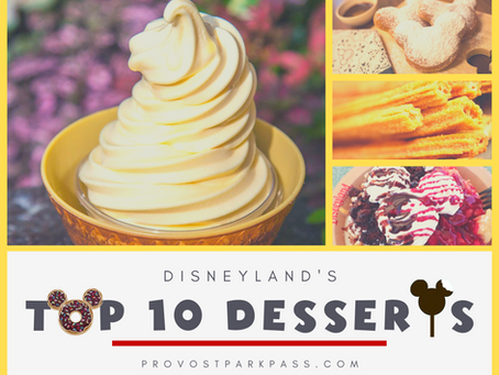 Top 10 Disneyland Desserts