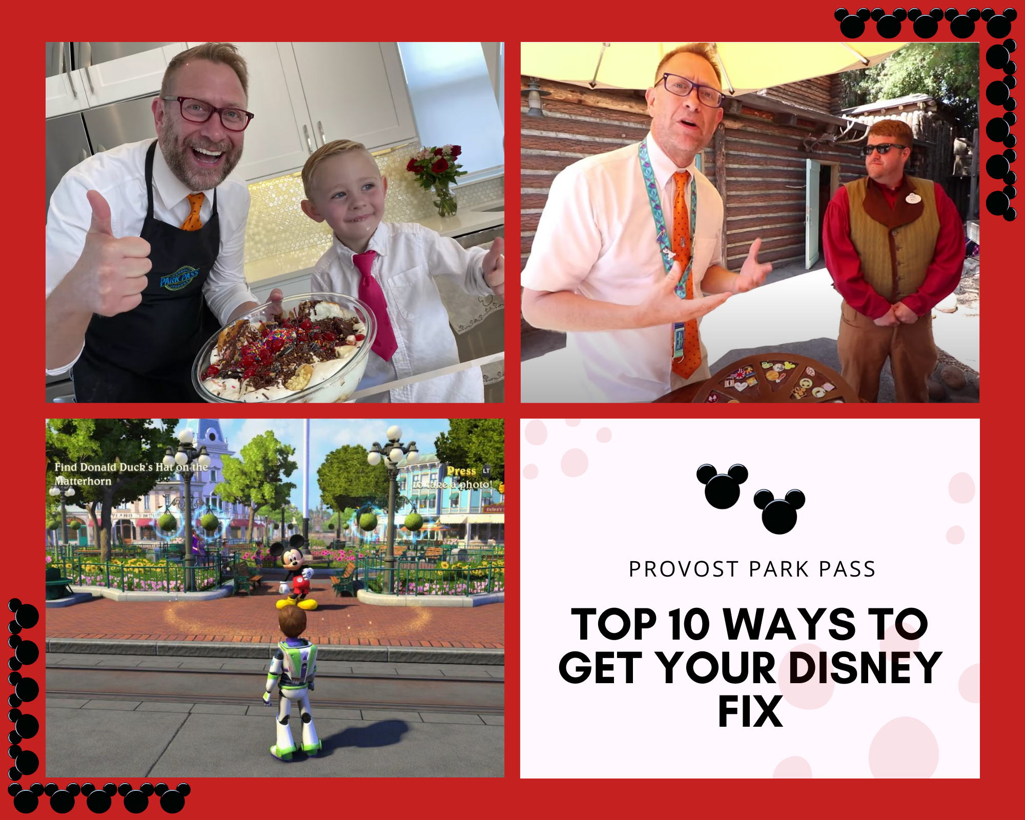 Top 10 Ways to Get Your Disney Fix