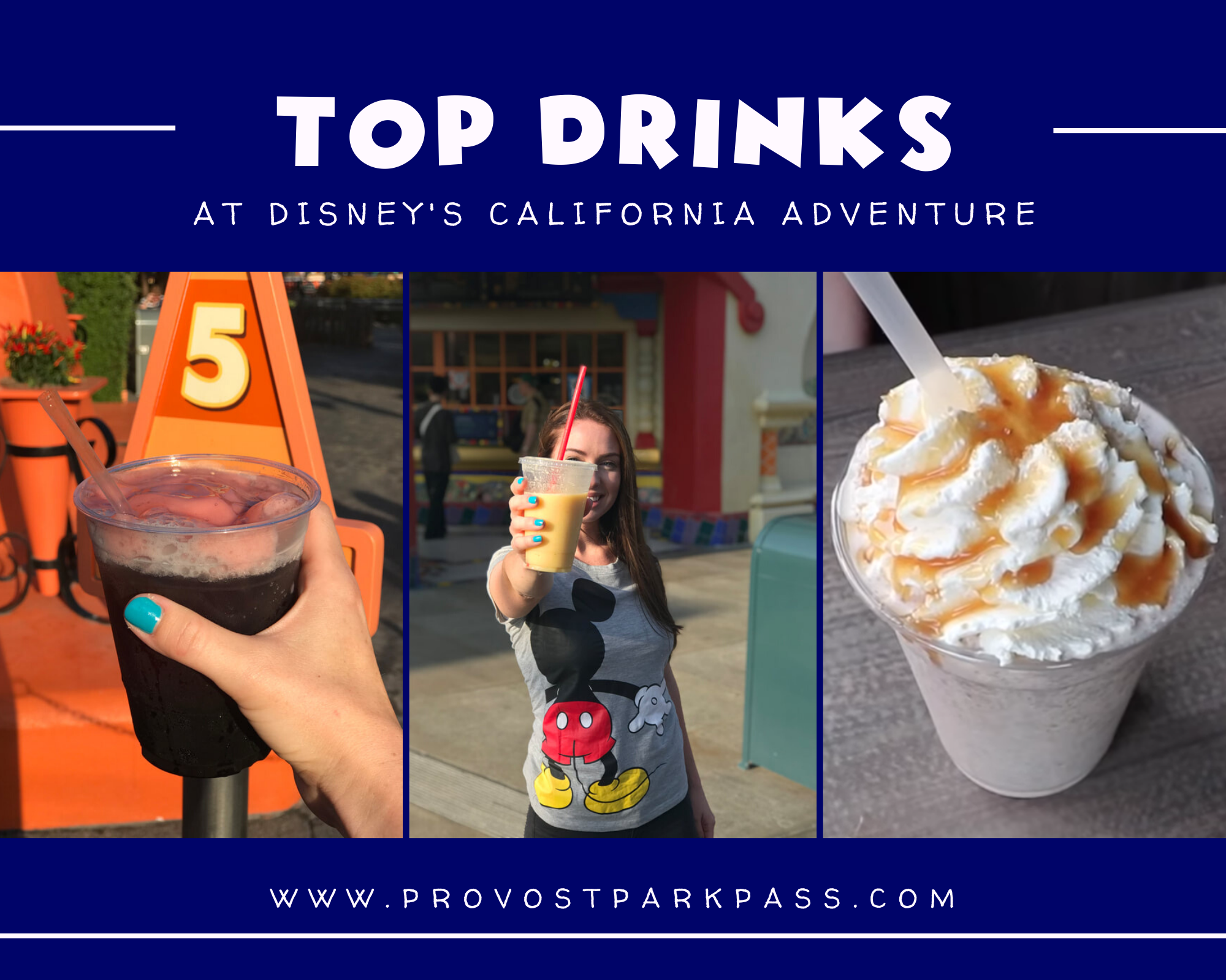 Disney California Adventure Top Drinks!!