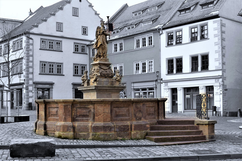 Gotha, Hauptmarkt, Schellenbrunnen