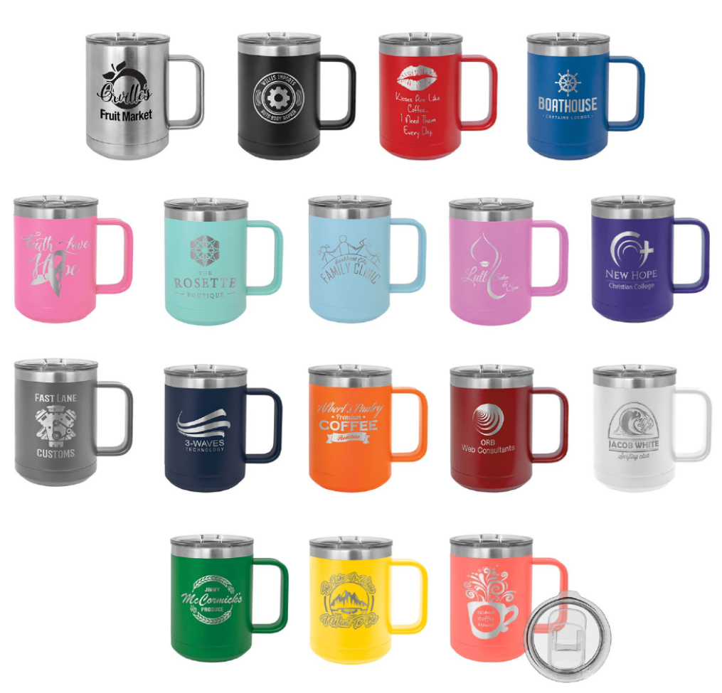 Polar Camel 15oz Travel Mug