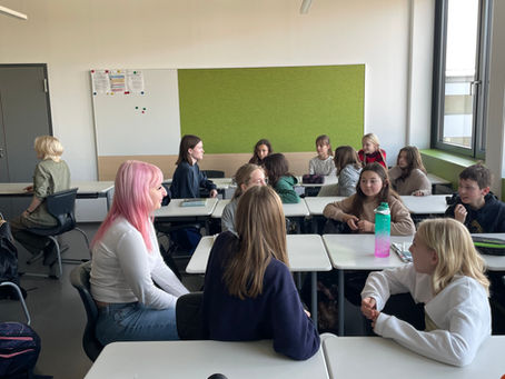 Ein unvergesslicher Englischunterricht mit unseren Gästen aus Irland