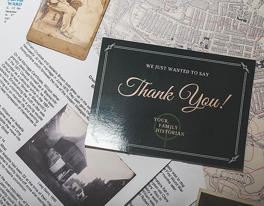 Family History Research Commission Gifts