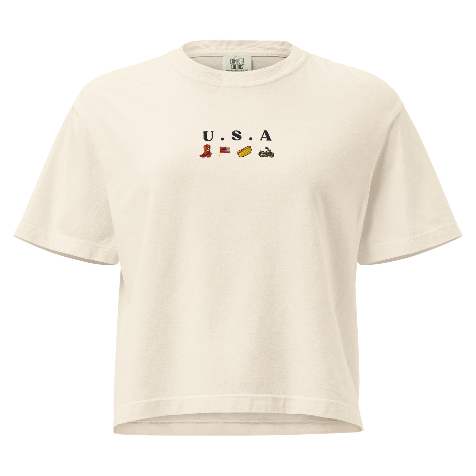 USA Women’s heavyweight boxy tee