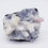Thumbnail: Gem Pink Heulandite and White Stilbite on Sparkly Blue Chalcedony