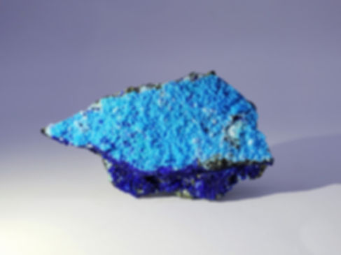 Gibbsite and Azurite from Yangwan Cu Deposit, Yunnan, China