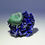 Thumbnail: Cat's Eye Botryoidal Malachite on Gem Azurite from Sepon Mine, Laos