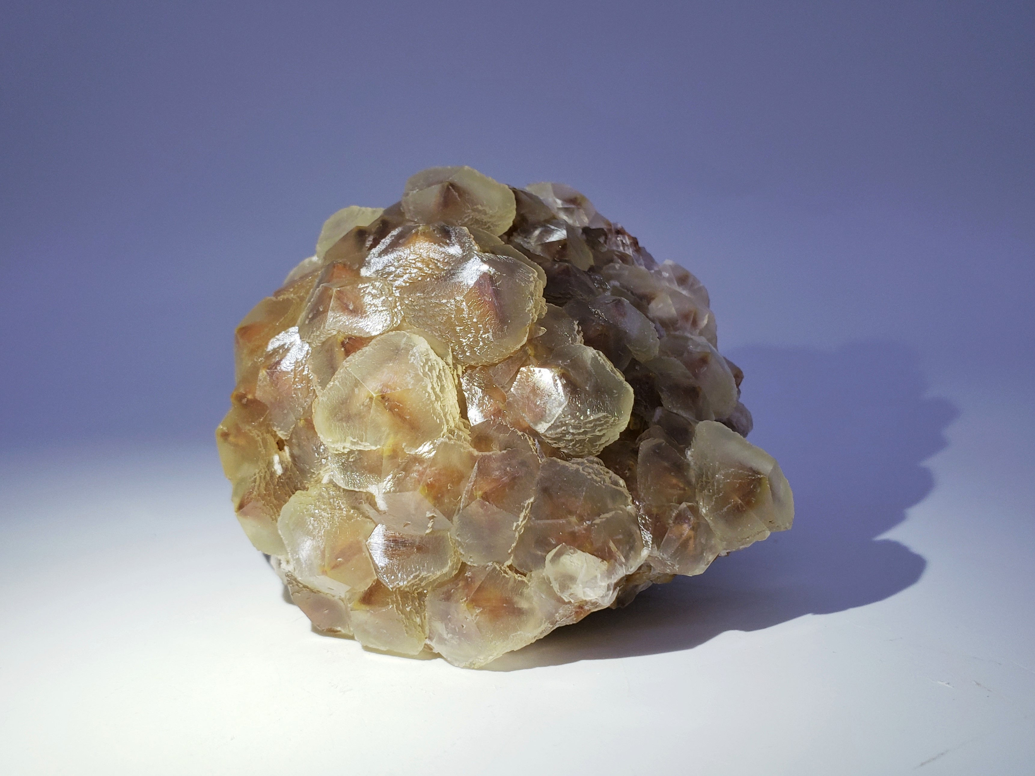 Collector’s Piece: Calcite on Calcite from Daye Copper Mine