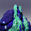 Thumbnail: Collector’s Piece: Azurite and Malachite pseudomorph after Quartz from China