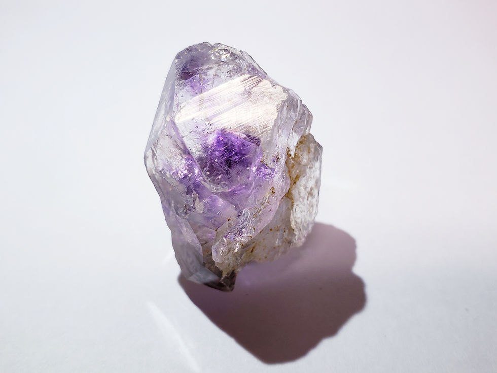 Brandberg Intense Purple Amethyst Crystal Point from Namibia