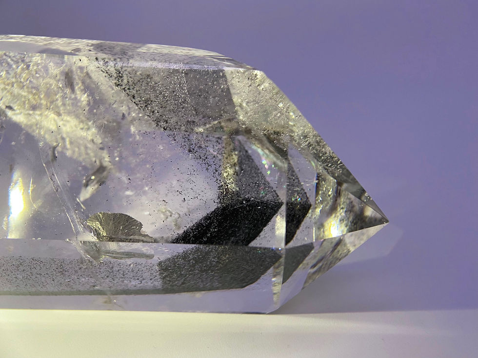 Thumbnail: Collector’s Piece: Phantom Quartz from Seminário Farm, Minas Gerais, Brazil