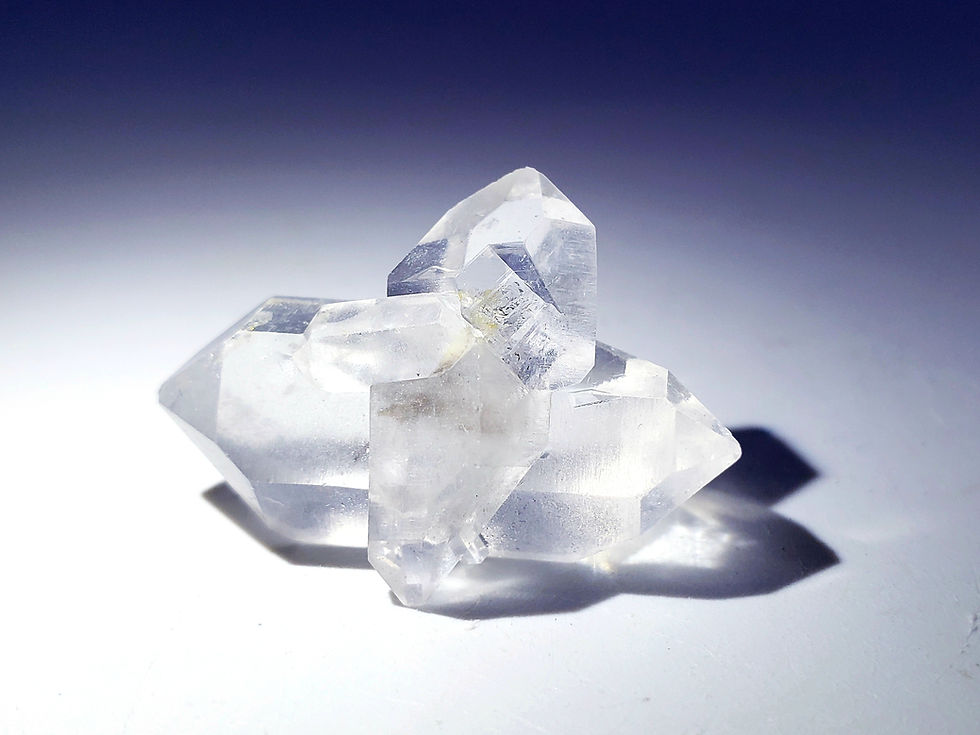 Quartz var. Herkimer Diamond from Herkimer County, New York, USA