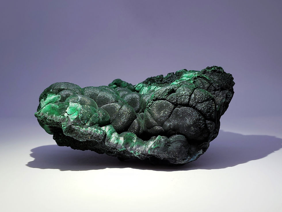 Thumbnail: Cat's Eye Malachite from Shilu Mine, China