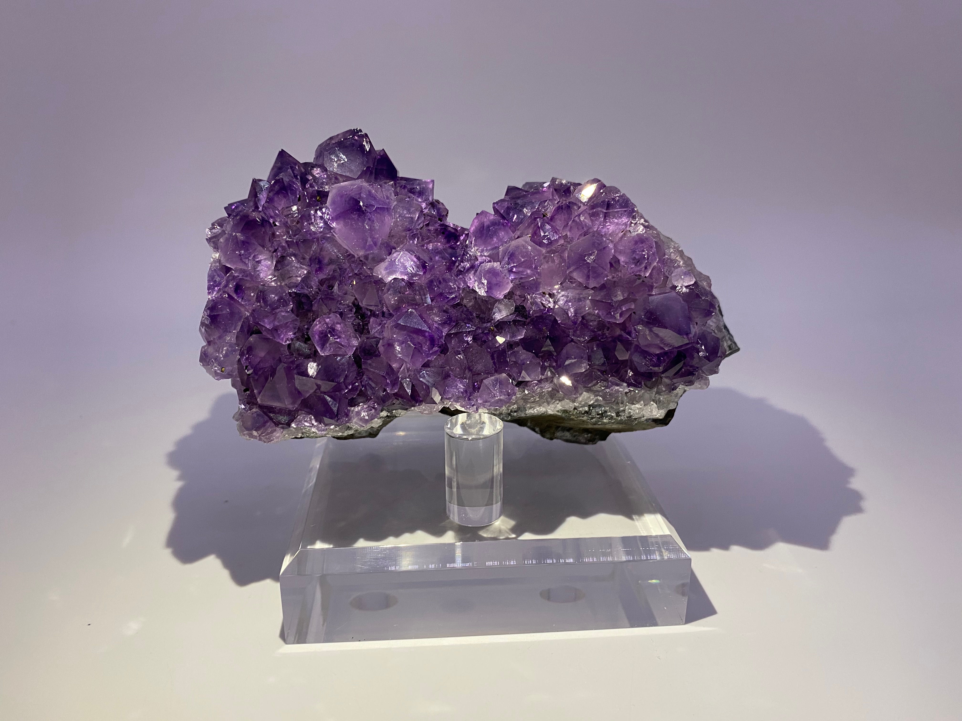Quartz var. Amethyst from Catalán Grande Quarry, Artigas Department, Uruguay