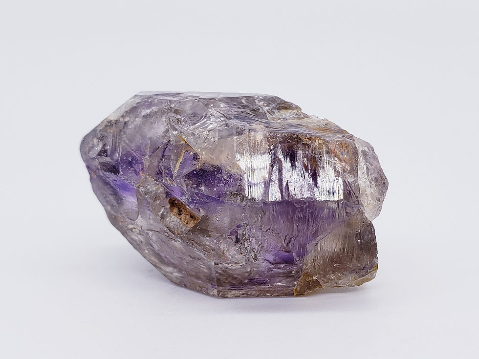 Thumbnail: Enhydro Brandberg Amethyst Smoky Quartz from Namibia