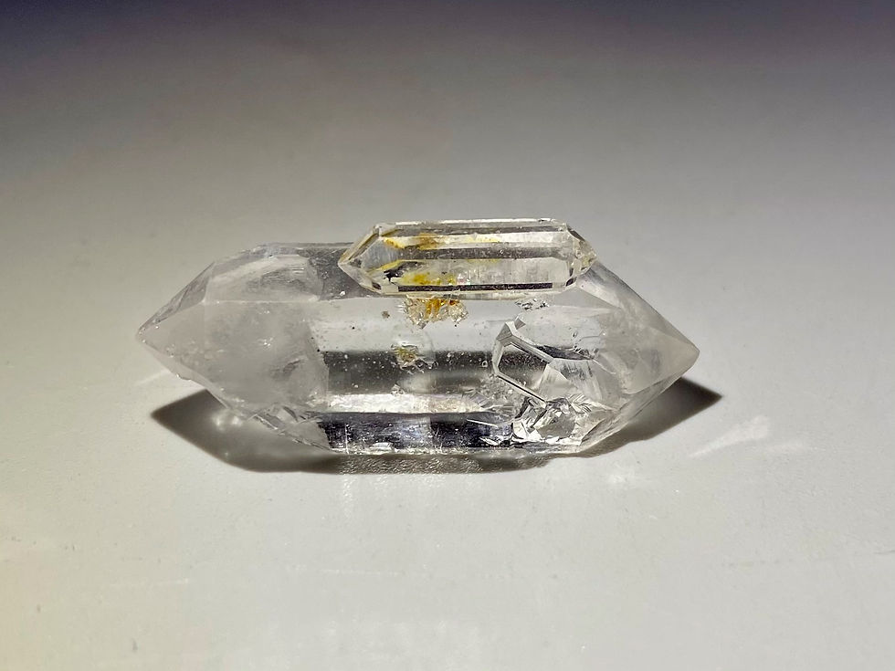 Quartz var. Herkimer Diamond from Herkimer County, New York, USA